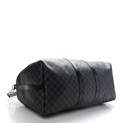 Louis Vuitton Damier Graphite Keepall Bandouliere 55 3 of 10