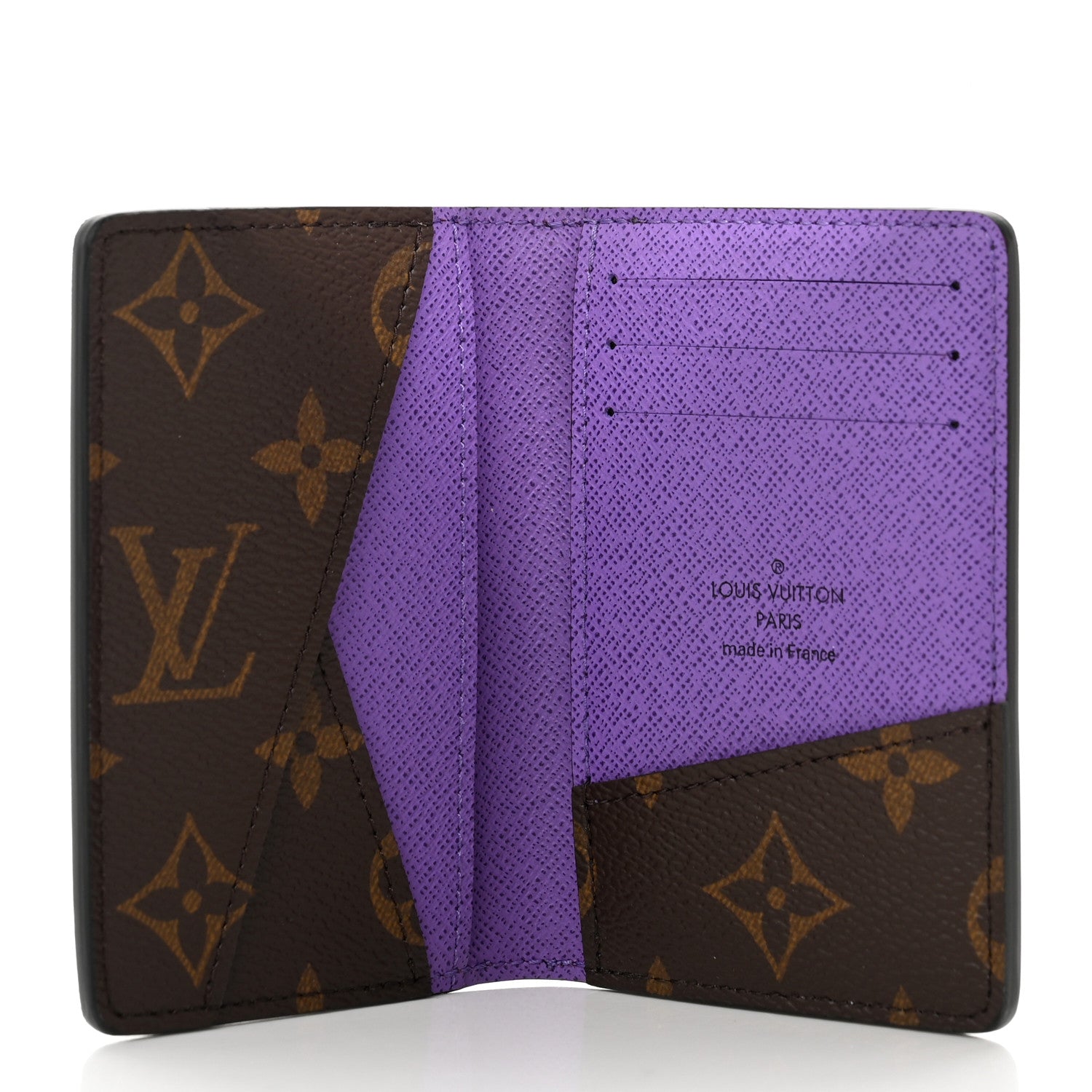 Louis Vuitton Monogram Pocket Organizer NM Purple 5 of 6