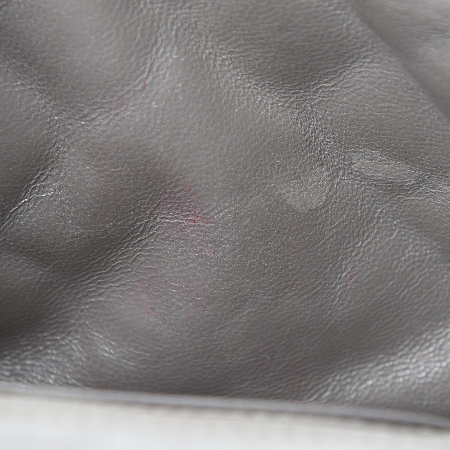 Chanel Metallic Lambskin Quilted Mini Square Flap Silver 8 of 9