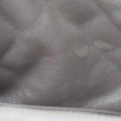 Chanel Metallic Lambskin Quilted Mini Square Flap Silver 8 of 9