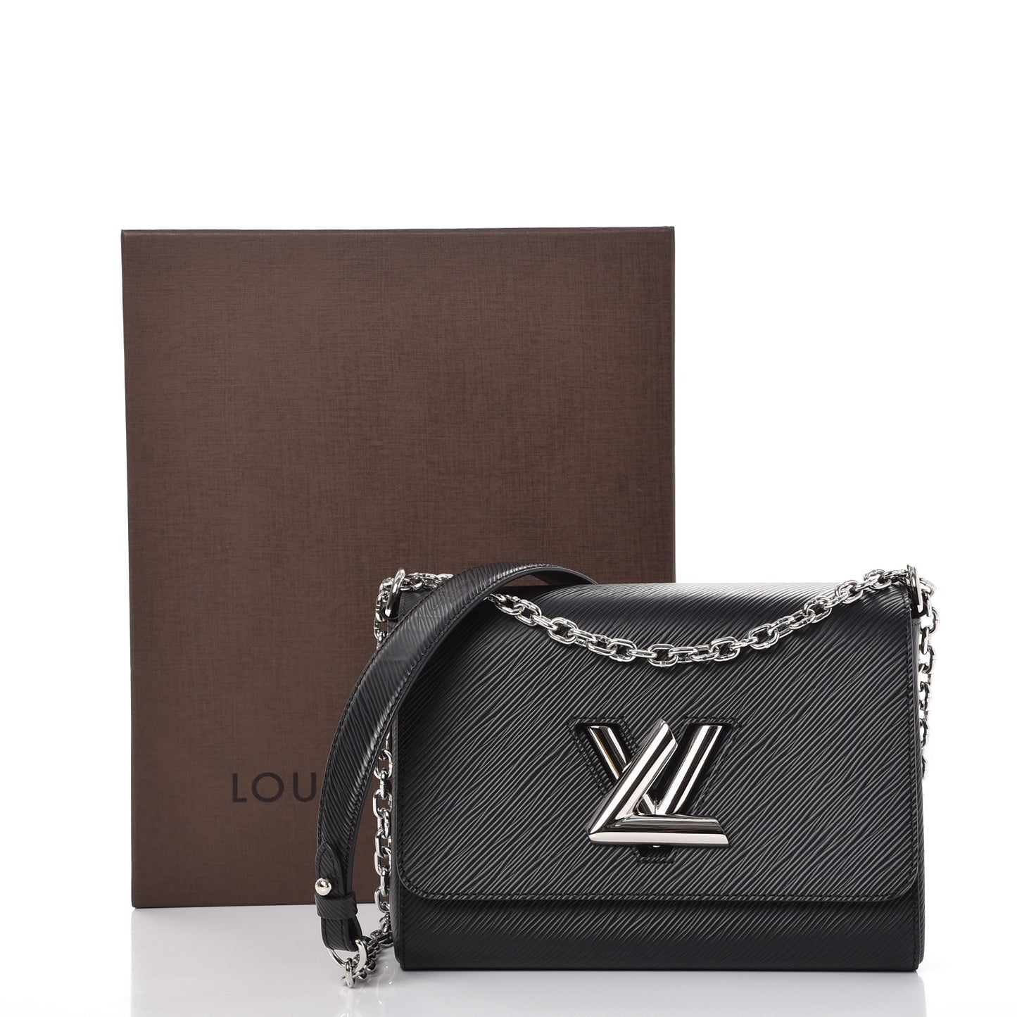 Epi Twist Shoulder Bag MM Black