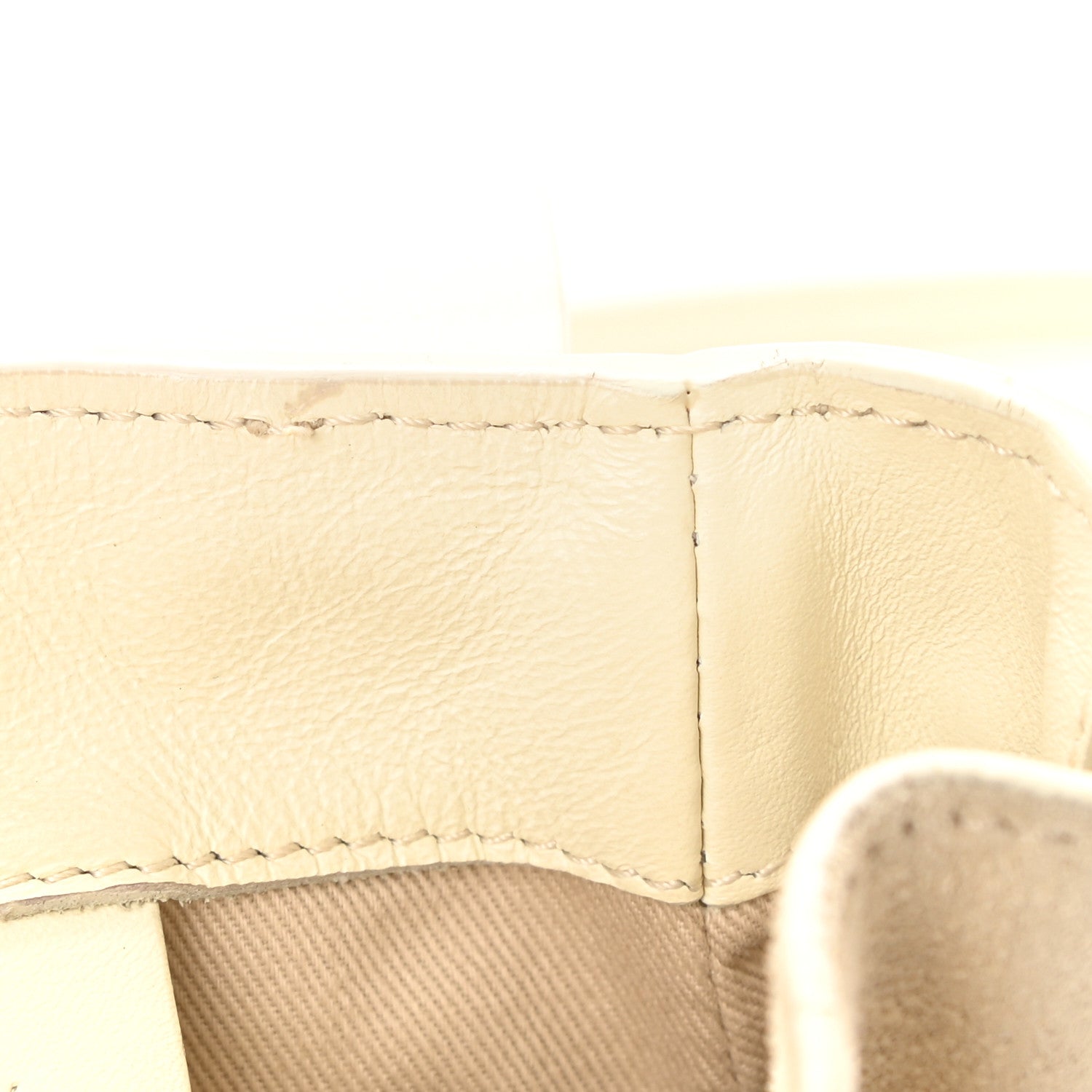 Chloe Calfskin Quilted Mini Faye Backpack Natural White 11 of 12