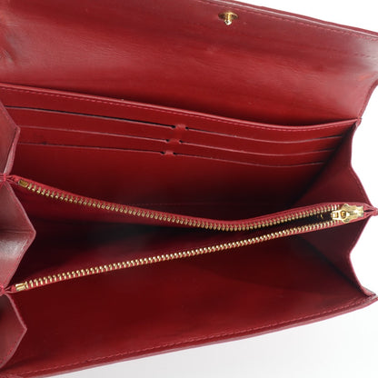 Louis Vuitton Vernis Rayures Sarah Wallet Pomme D'Amour 9 of 11