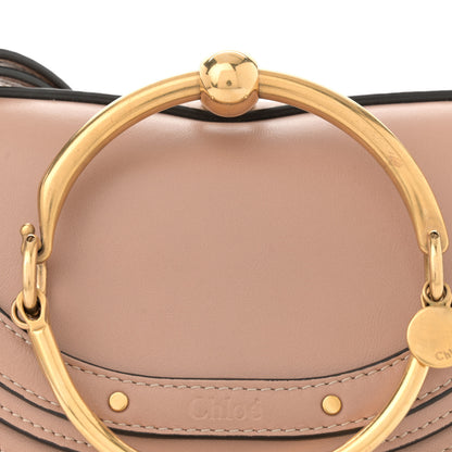 Chloe Calfskin Small Nile Bracelet Minaudiere Bag Biscotti Beige 8 of 11