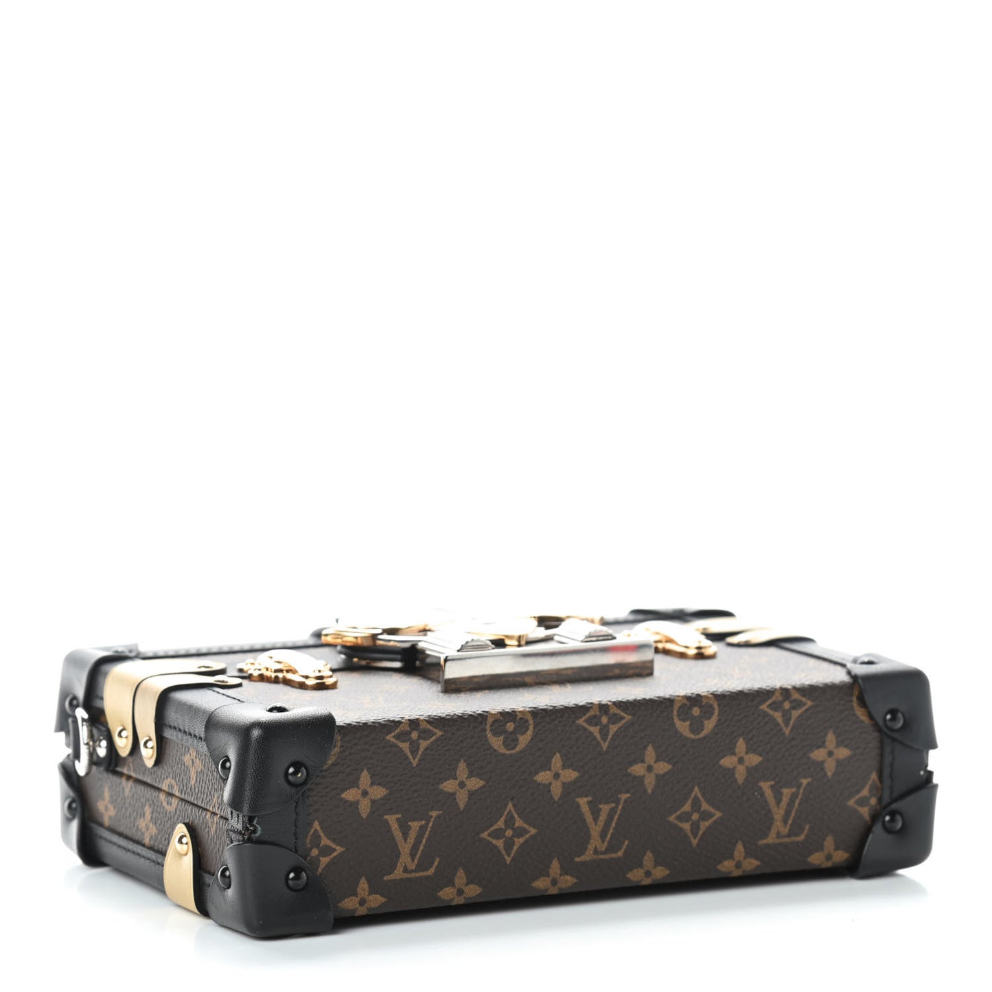 Monogram Column Petite Malle Black