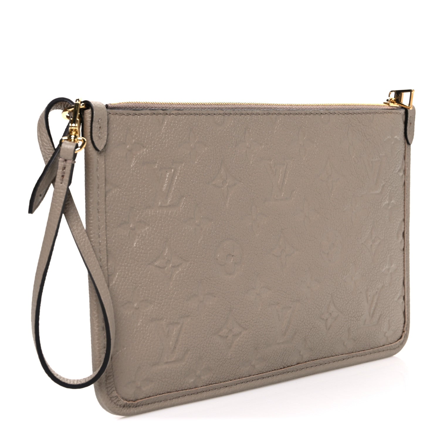 Louis Vuitton Empreinte Monogram Carryall MM Pochette Tourterelle 3 of 6