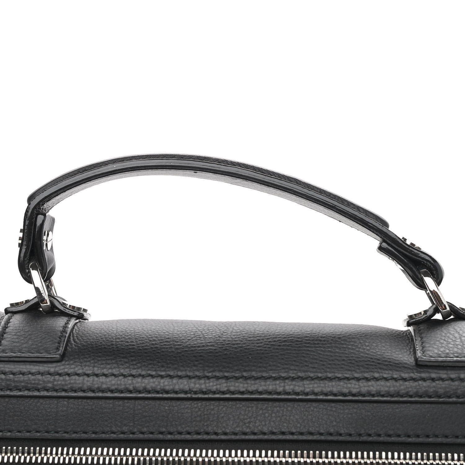 Proenza Schouler Soft Grainy Calfskin Medium PS1 Satchel Black 11 of 11