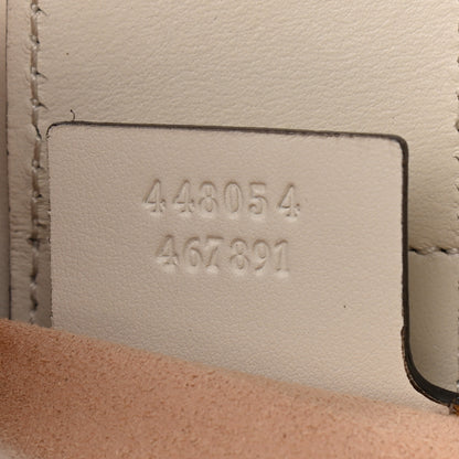 Gucci Calfskin Matelasse Small GG Marmont Tote White 7 of 13