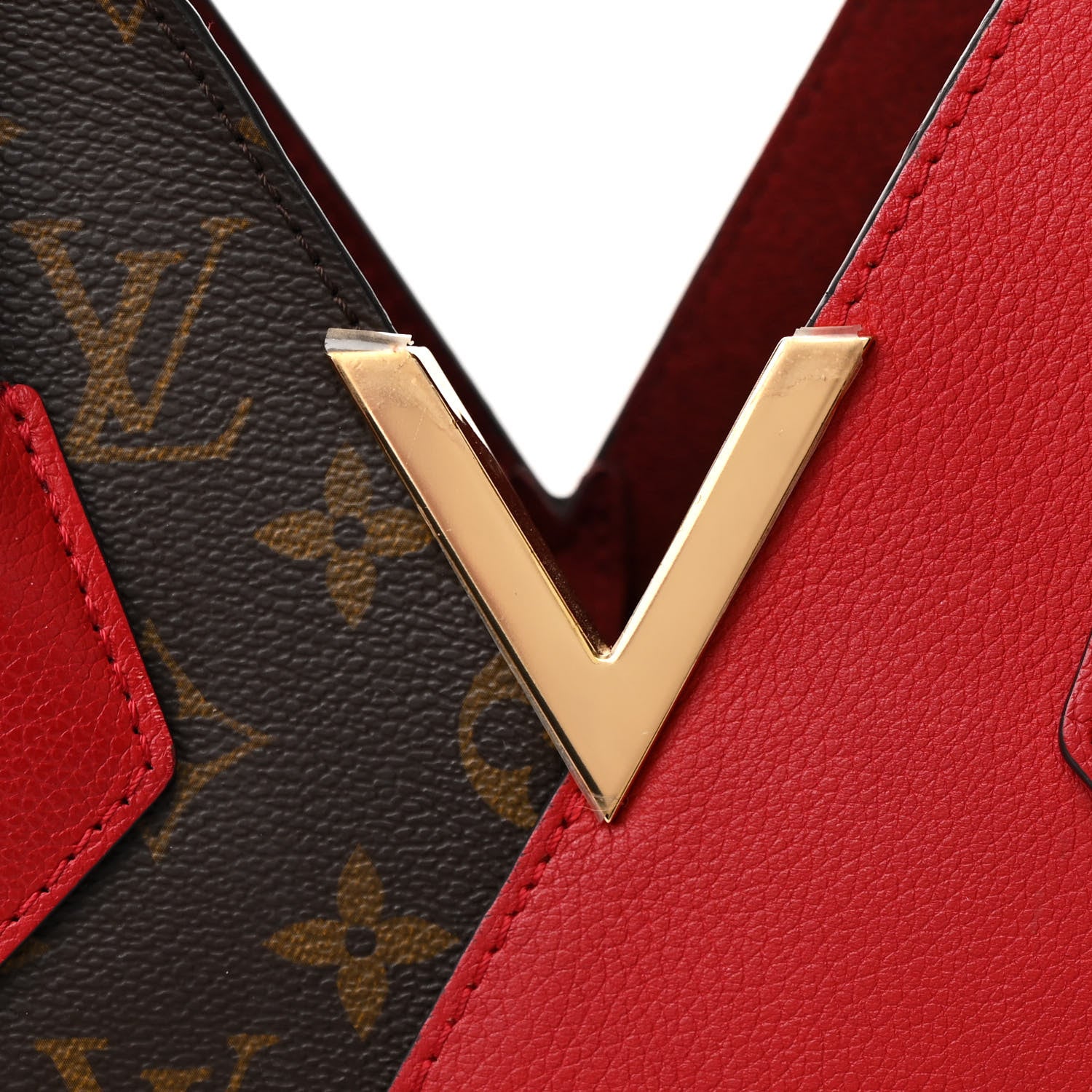 Louis Vuitton Calfskin Monogram Kimono Tote Cherry 9 of 13