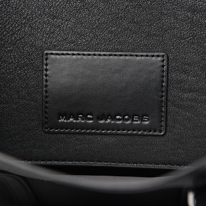 Marc Jacobs Grained Calfskin The Tag Tote Black 5 of 9