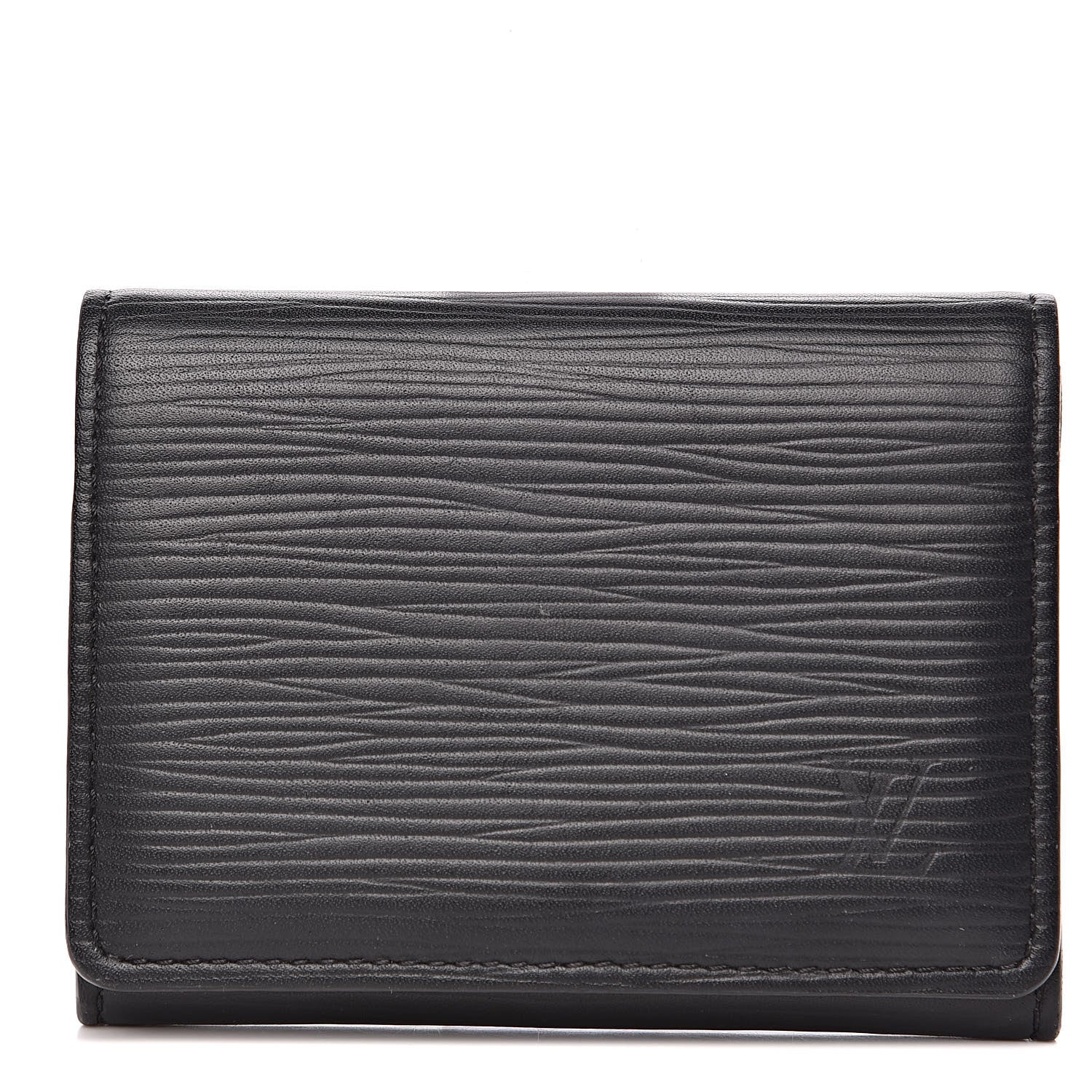 Louis Vuitton Epi Enveloppe Carte De Visite Black 1 of 7