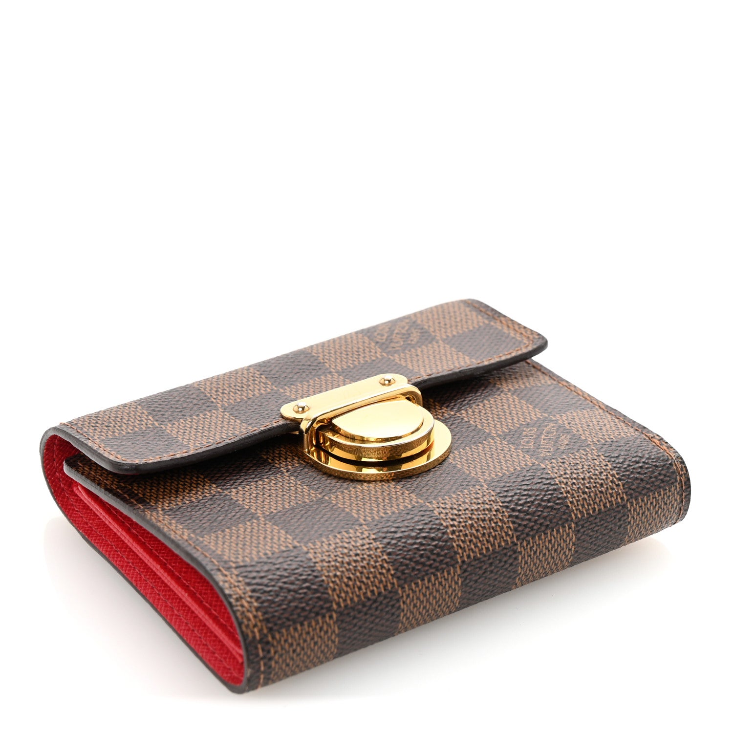 Louis Vuitton Damier Ebene Koala Compact Wallet 4 of 7