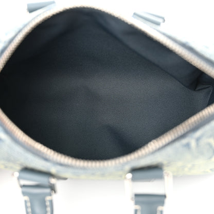 Louis Vuitton Monogram Washed Denim Keepall Bandouliere 25 5 of 9