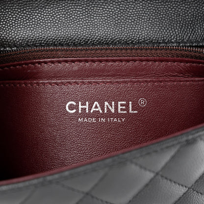 Chanel Caviar Quilted Mini Rectangular Flap Black 6 of 11
