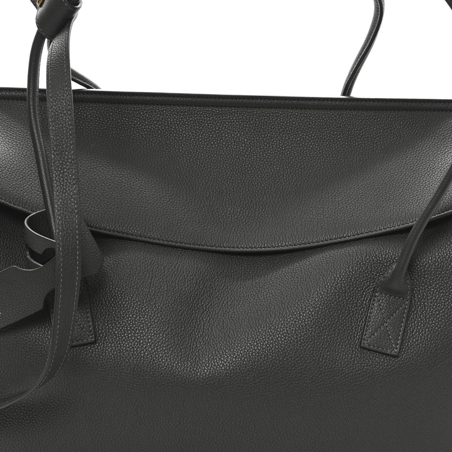 Grained Calfskin Carrie Cary All Bag Khaki