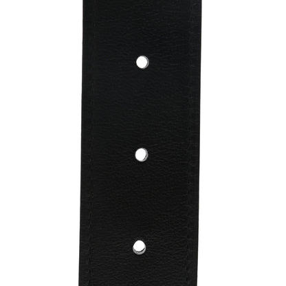 Hermes 135 Togo 32mm H Belt 90 Black Chocolate 5 of 5