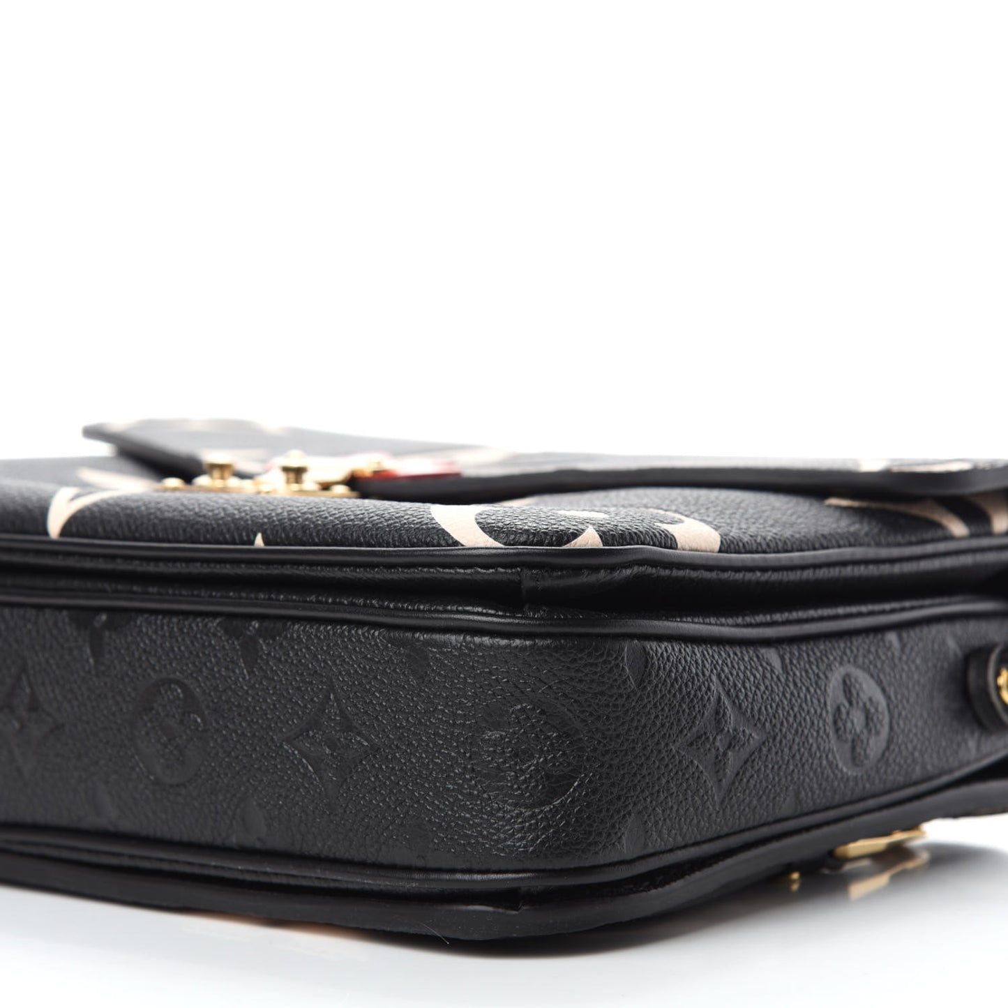 Empreinte Monogram Giant Crafty Pochette Metis Black Creme