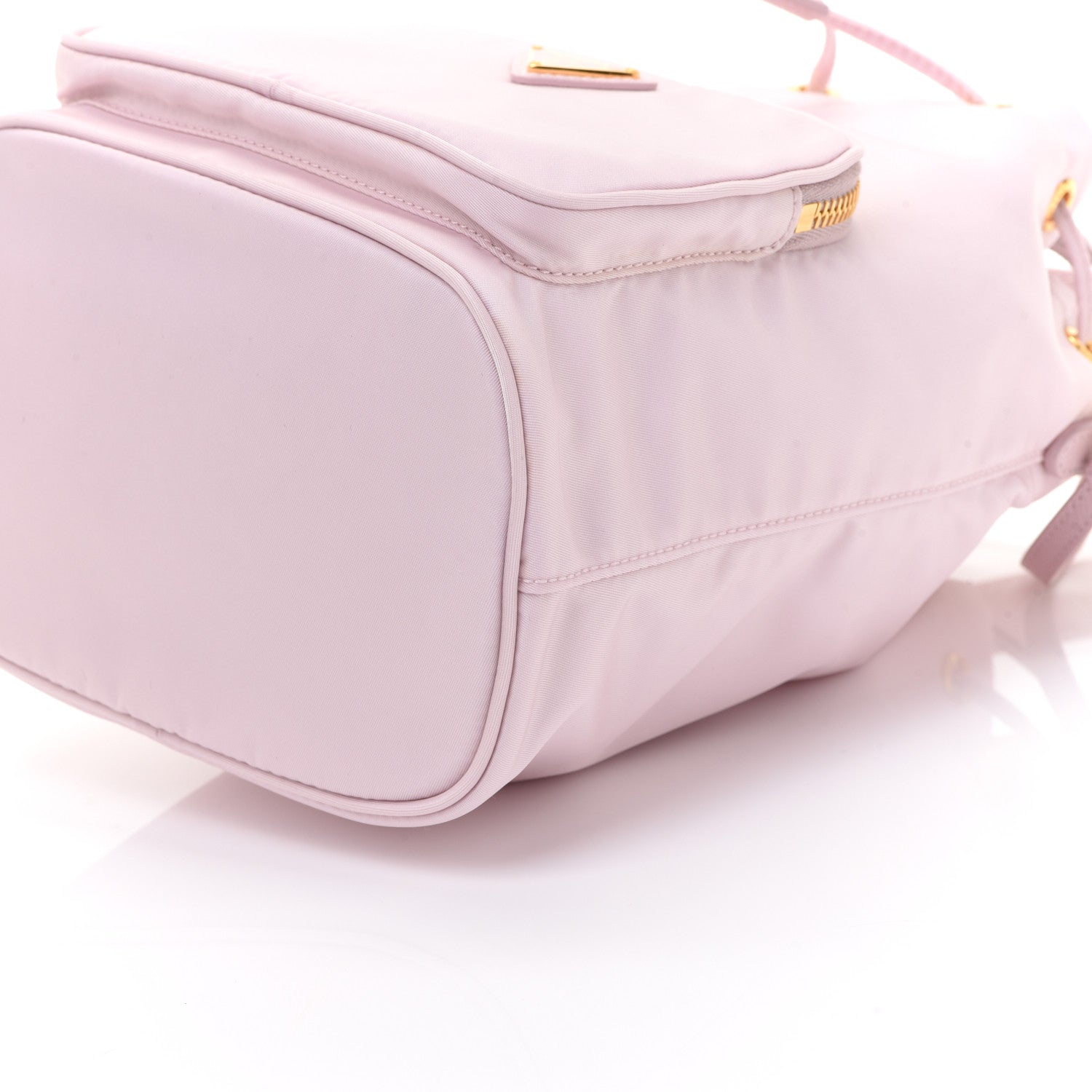 Prada Re-Nylon Saffiano Duet Bucket Crossbody Bag Alabastro 13 of 13