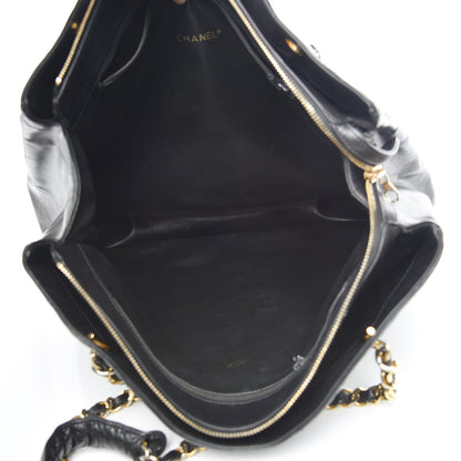 Chanel Lambskin Quilted Shoulder Bag Black 6 of 16