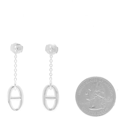Hermes Sterling Silver Farandole Drop Earrings 2 of 6