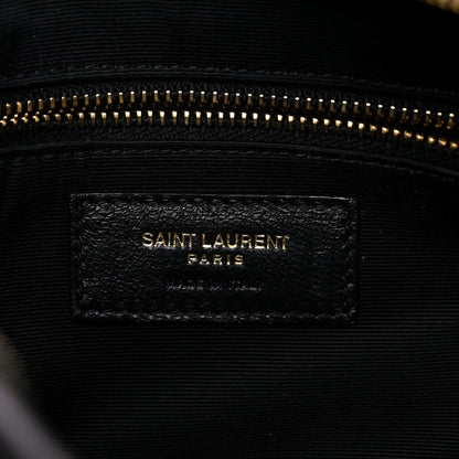 Saint Laurent Lambskin Quilted Victoire Camera Bag Black 6 of 11