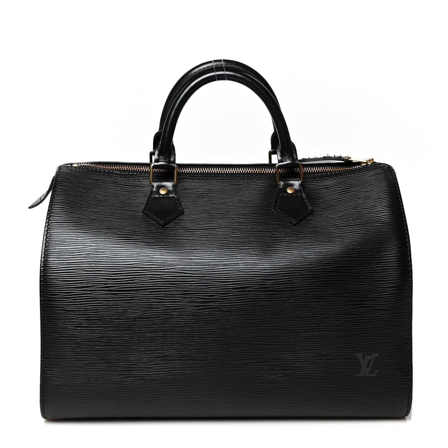 Louis Vuitton Epi Speedy 30 Black 1 of 12