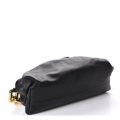 Bottega Veneta Calfskin The Pouch Chain Black 4 of 10