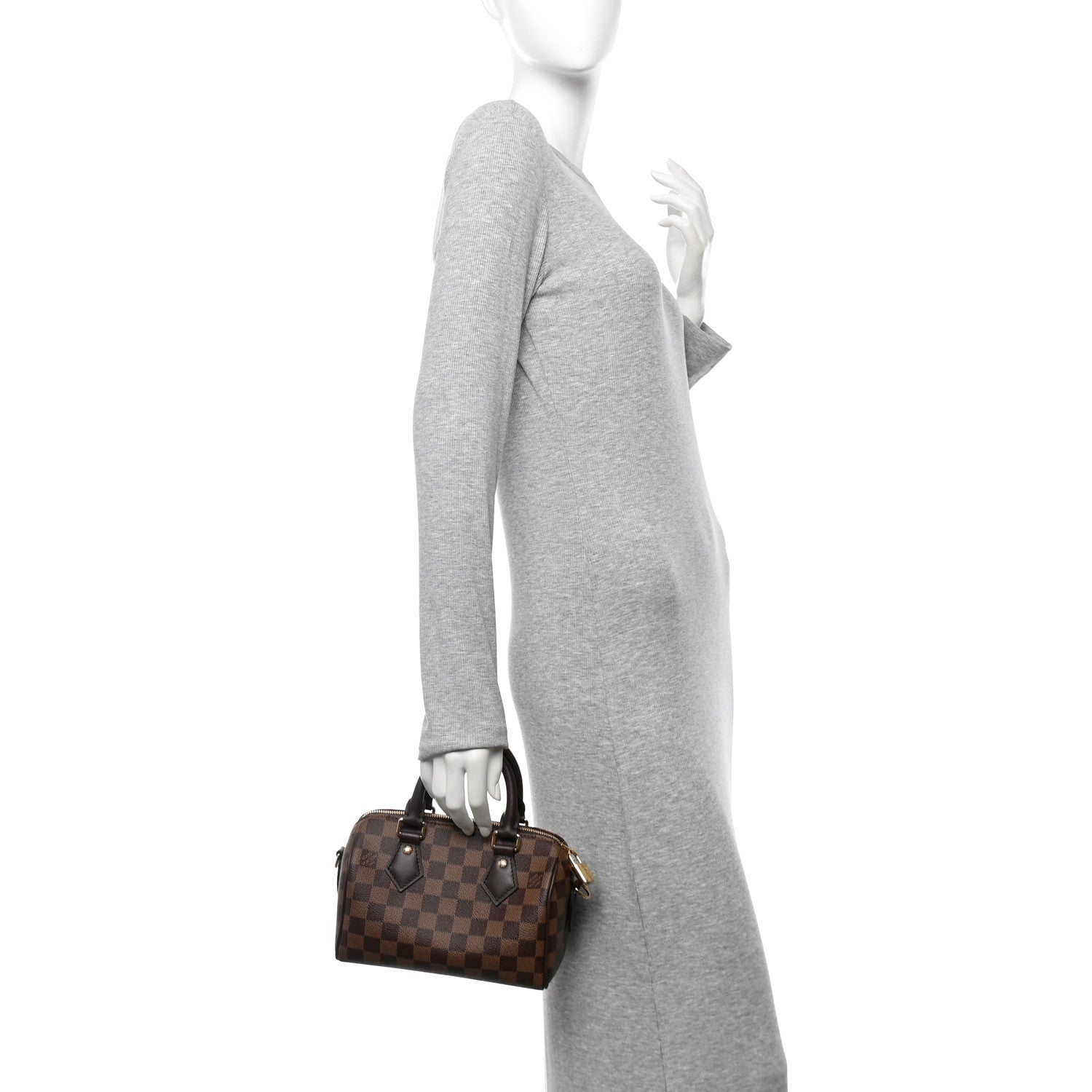 Louis Vuitton Damier Ebene Speedy Bandouliere 20 2 of 10