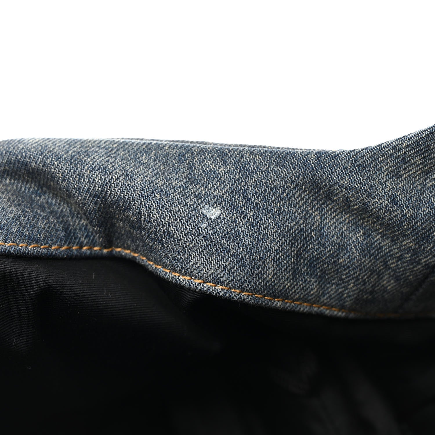 Saint Laurent Denim Quilted Medium Loulou Puffer Monogram Chain Satchel Blue Cinnamon 12 of 12