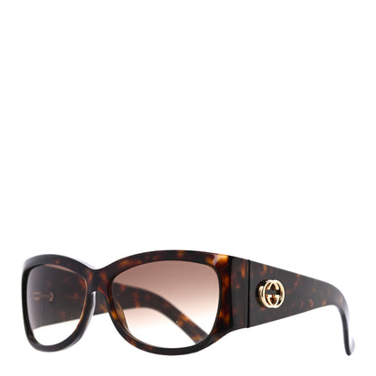 Gucci Acetate Interlocking G Sunglasses GG2953/S Tortoise 1 of 6