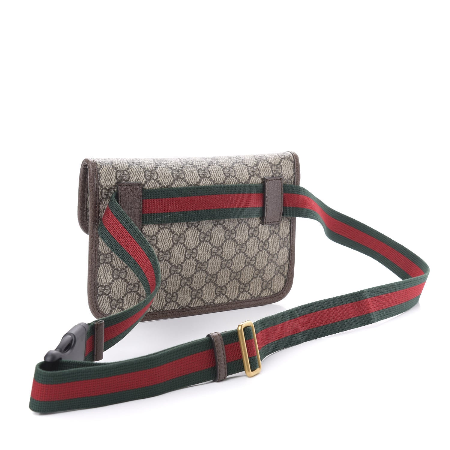 Gucci GG Supreme Monogram Neo Vintage Web Belt Bag Brown 3 of 10
