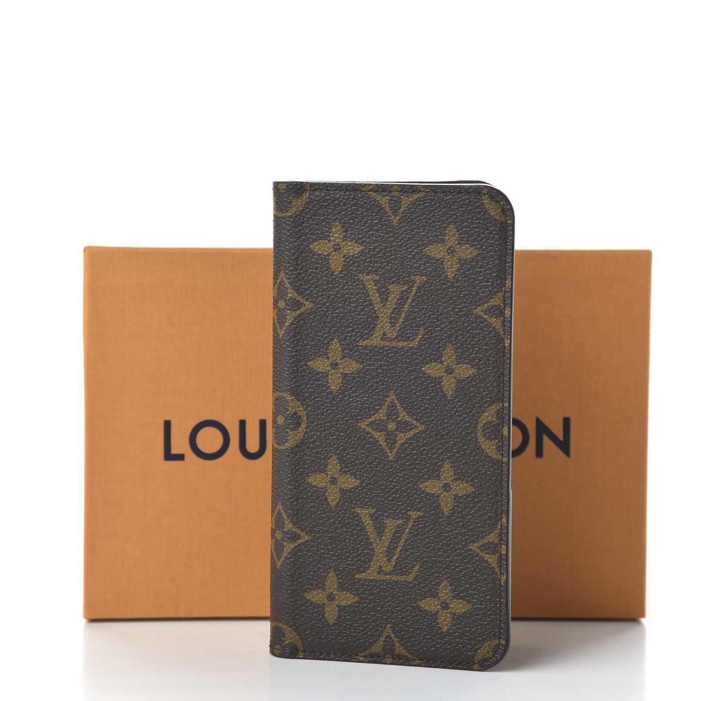 Monogram iPhone XS Max Folio Case