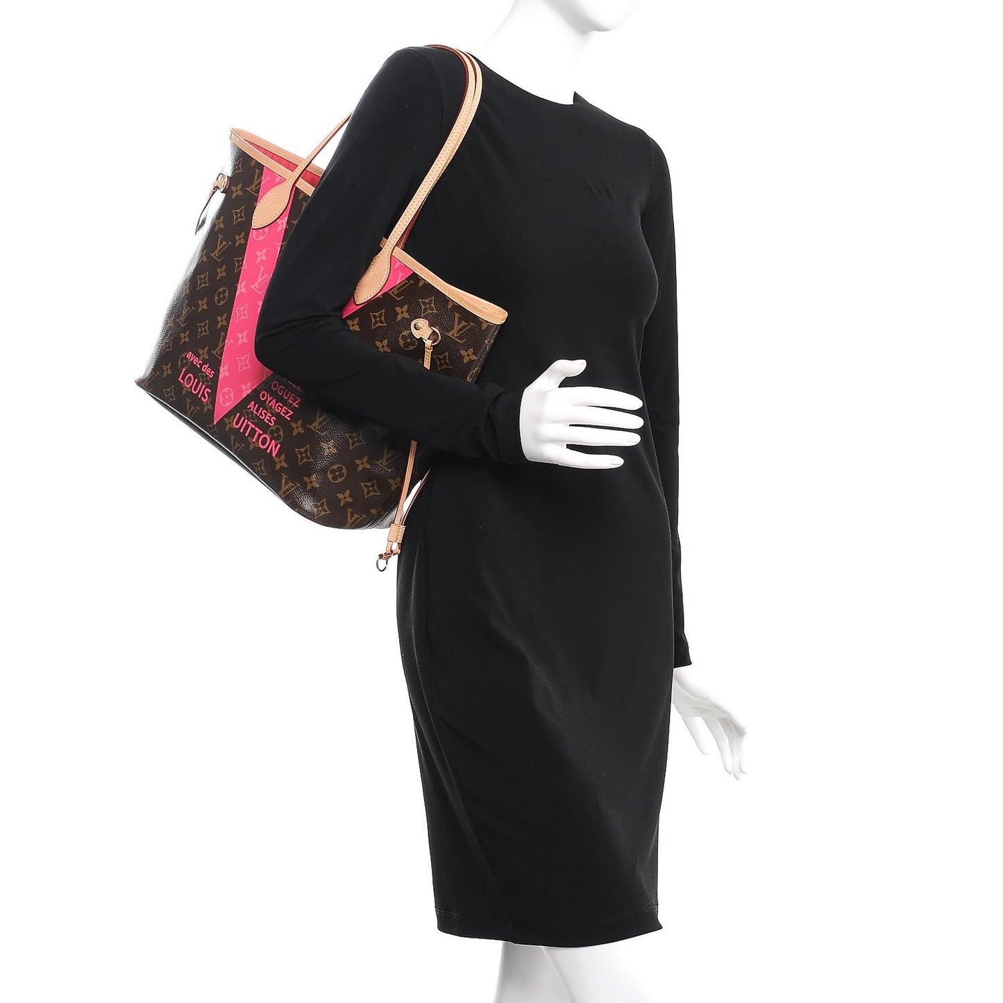 Monogram V Neverfull MM Grenade