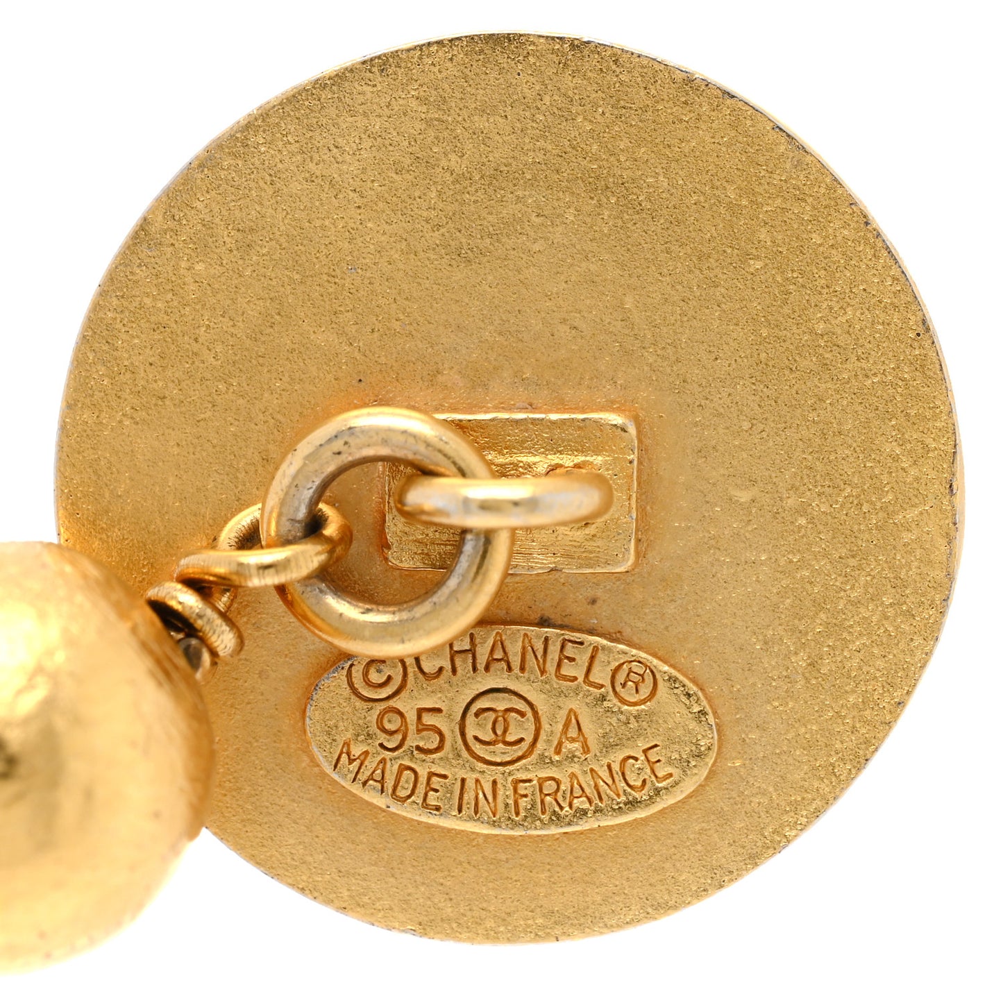 CC Cufflinks Gold