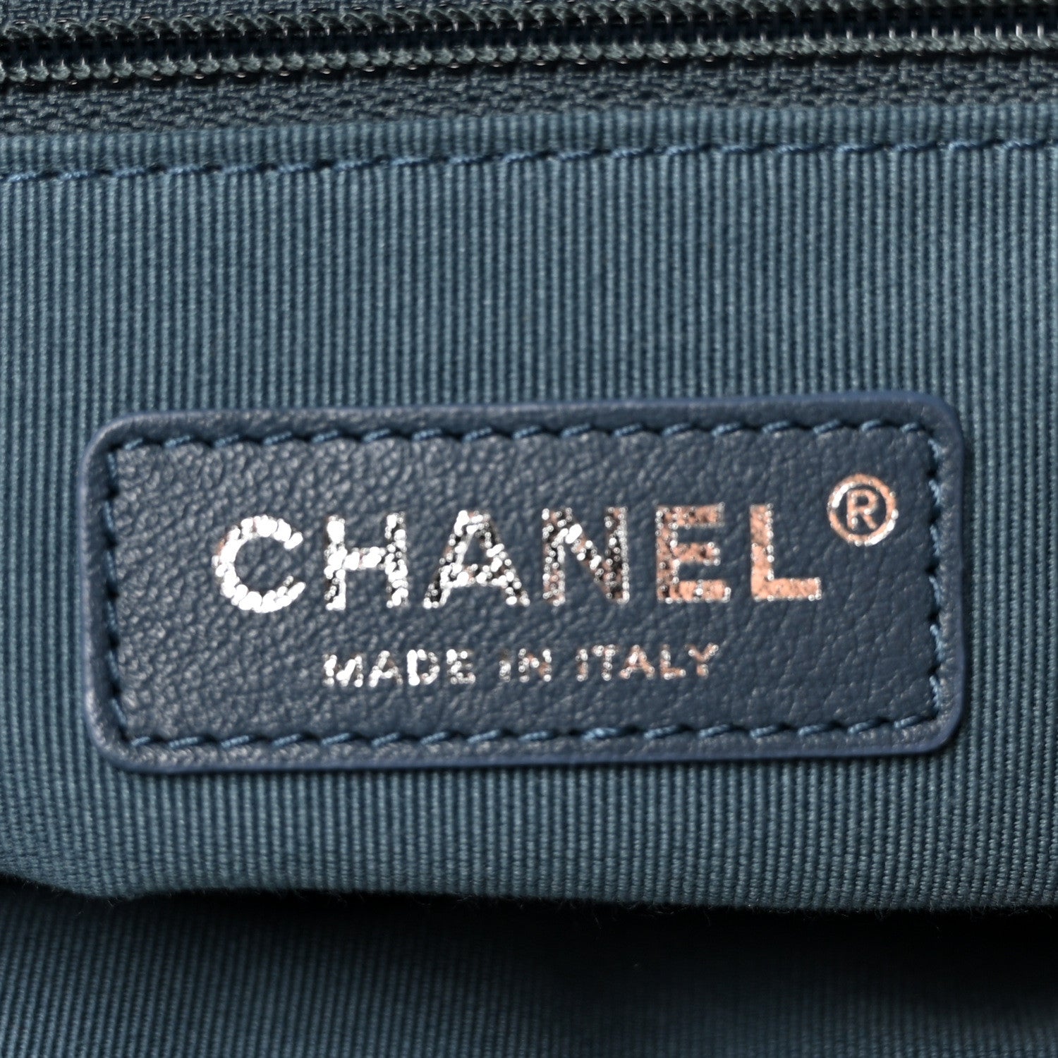 Chanel Denim Small Deauville Tote Light Blue 6 of 10