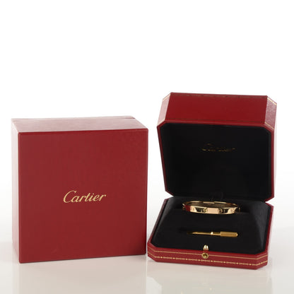 Cartier 18K Yellow Gold LOVE Bracelet 17 6 of 6