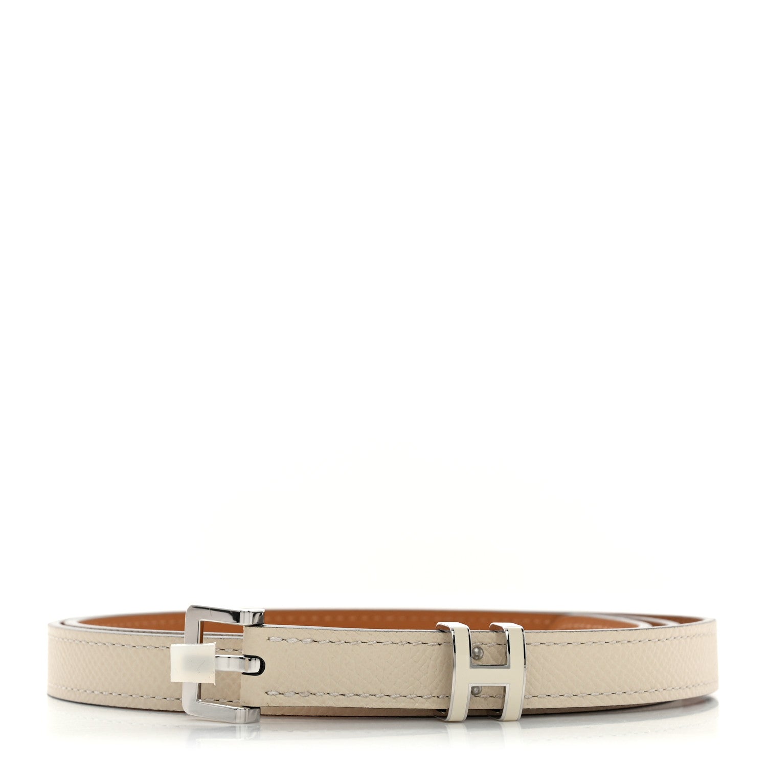Hermes Epsom 15mm Pop H Belt 90 36 Craie 1 of 7