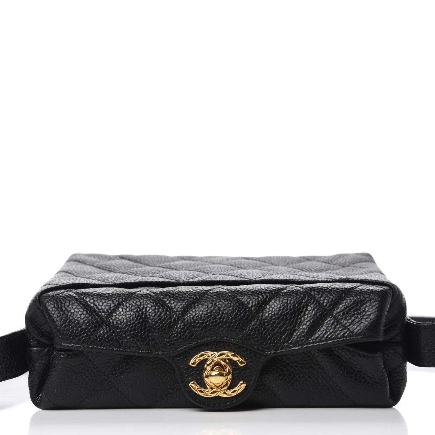 Chanel Caviar Quilted Camera Case Black 10 of 14