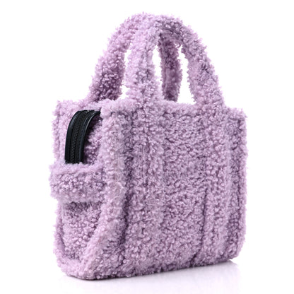 Marc Jacobs Polyester Cotton Small The Teddy Traveler Tote Bag Arctic Dust 2 of 10