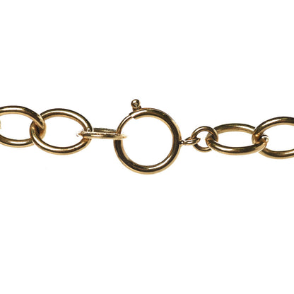 Chanel Hammered CC Long Necklace Gold 4 of 4