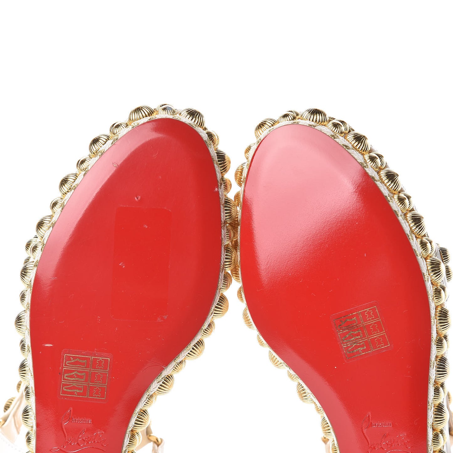 Shiny Nappa Rondaclou 60 Platform Sandals 39 Latte