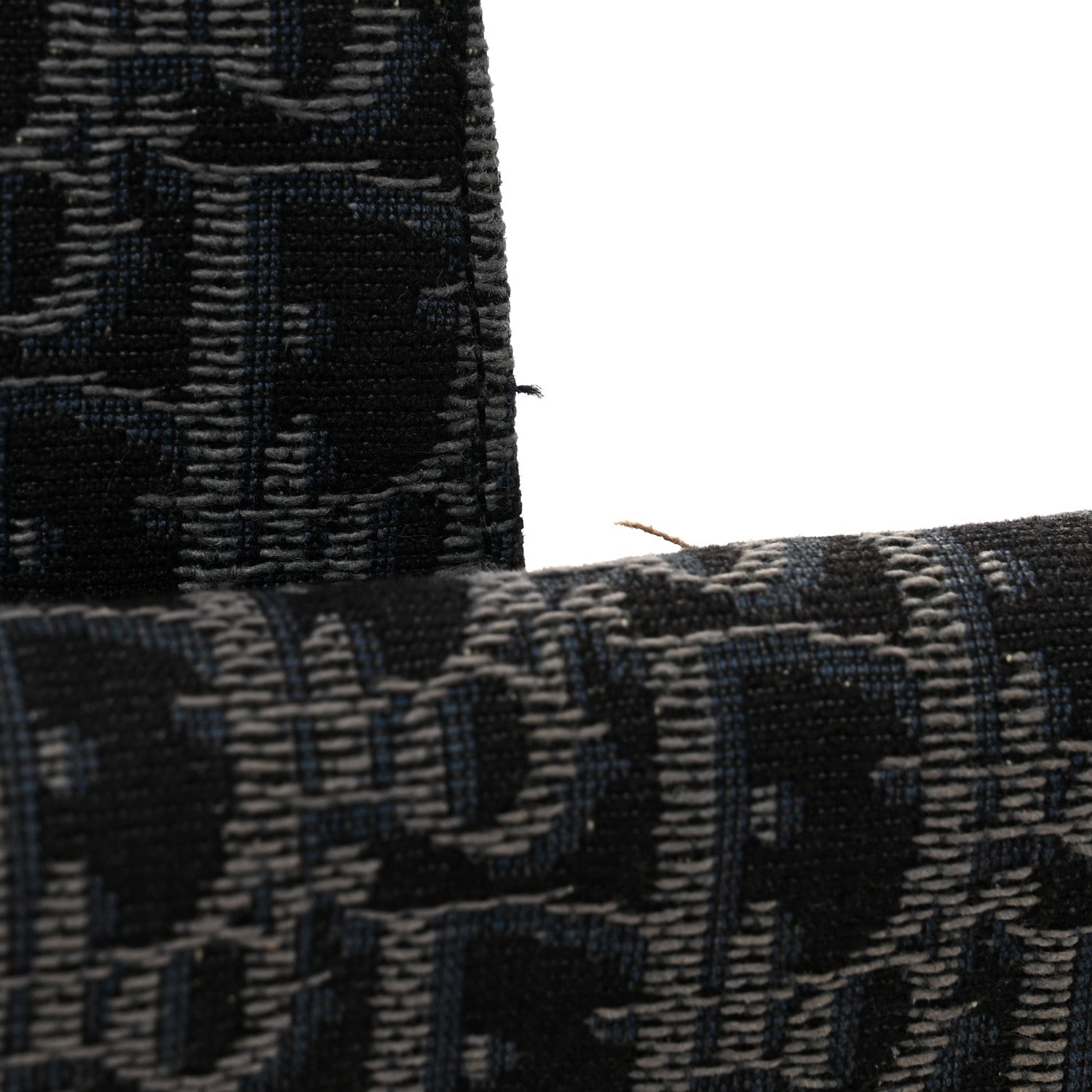 Christian Dior Oblique Mens Saddle Bag Black Blue 10 of 10