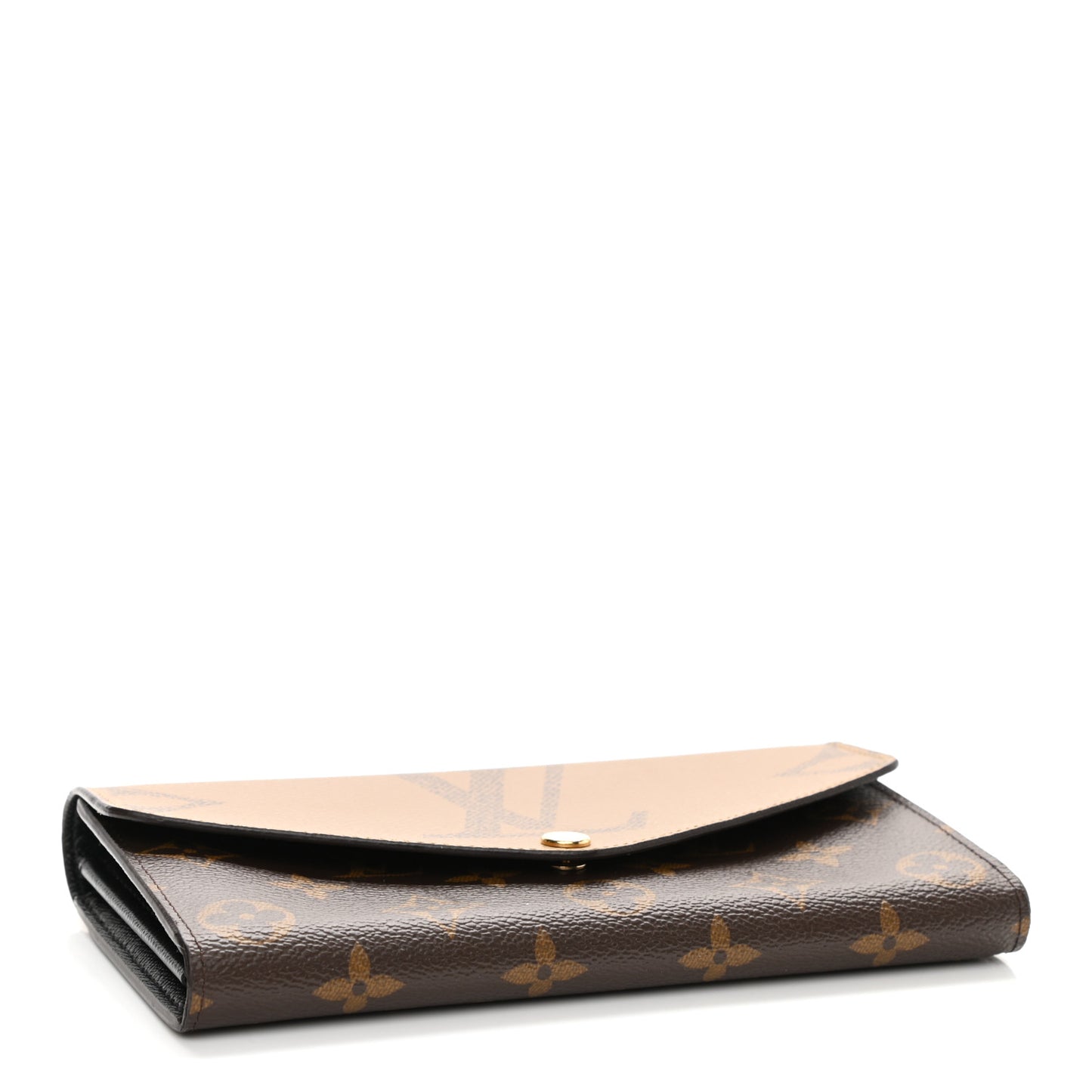 Reverse Monogram Giant Sarah Wallet