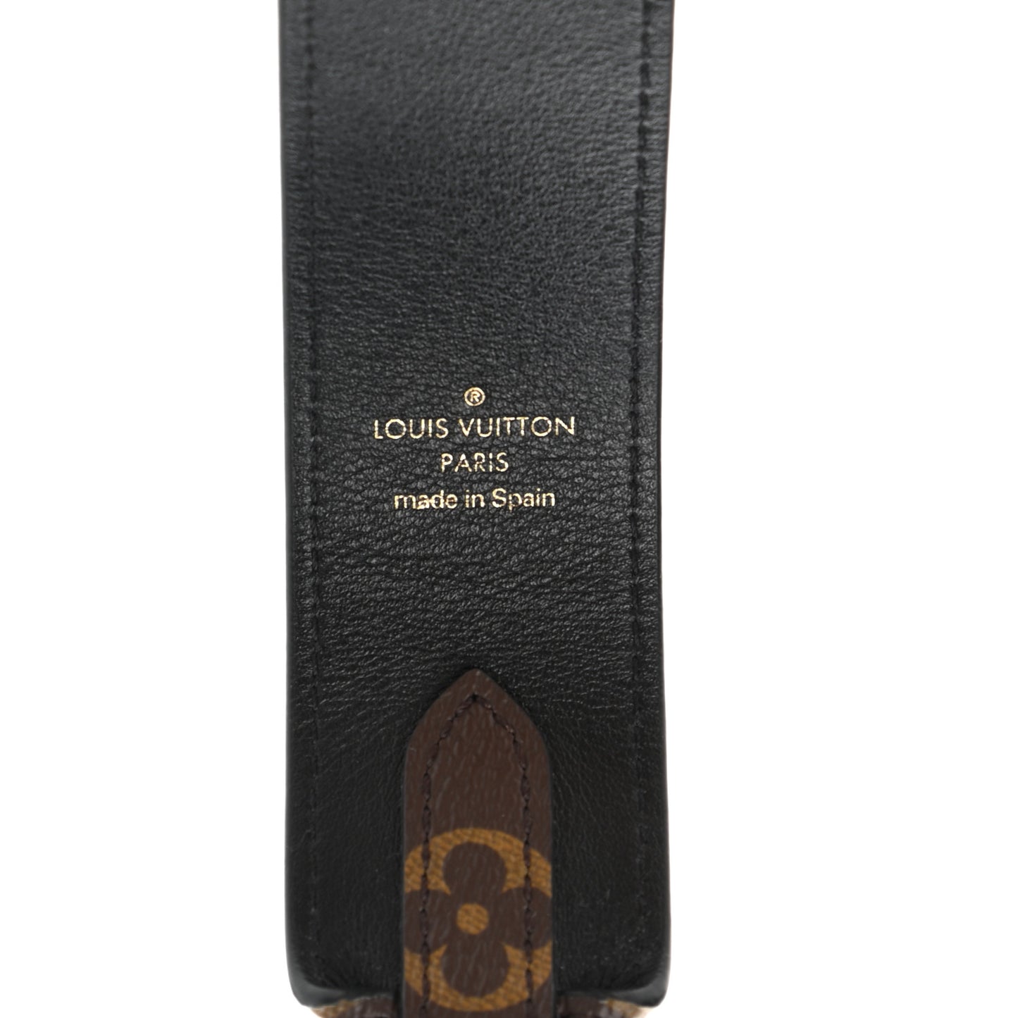 Monogram Bandouliere Shoulder Strap Black