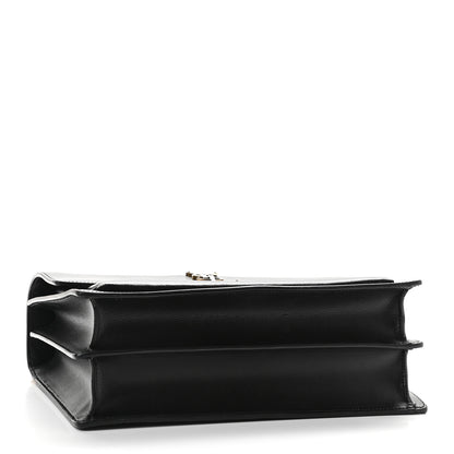 Saint Laurent Calfskin Large Monogram Sunset Black 4 of 8