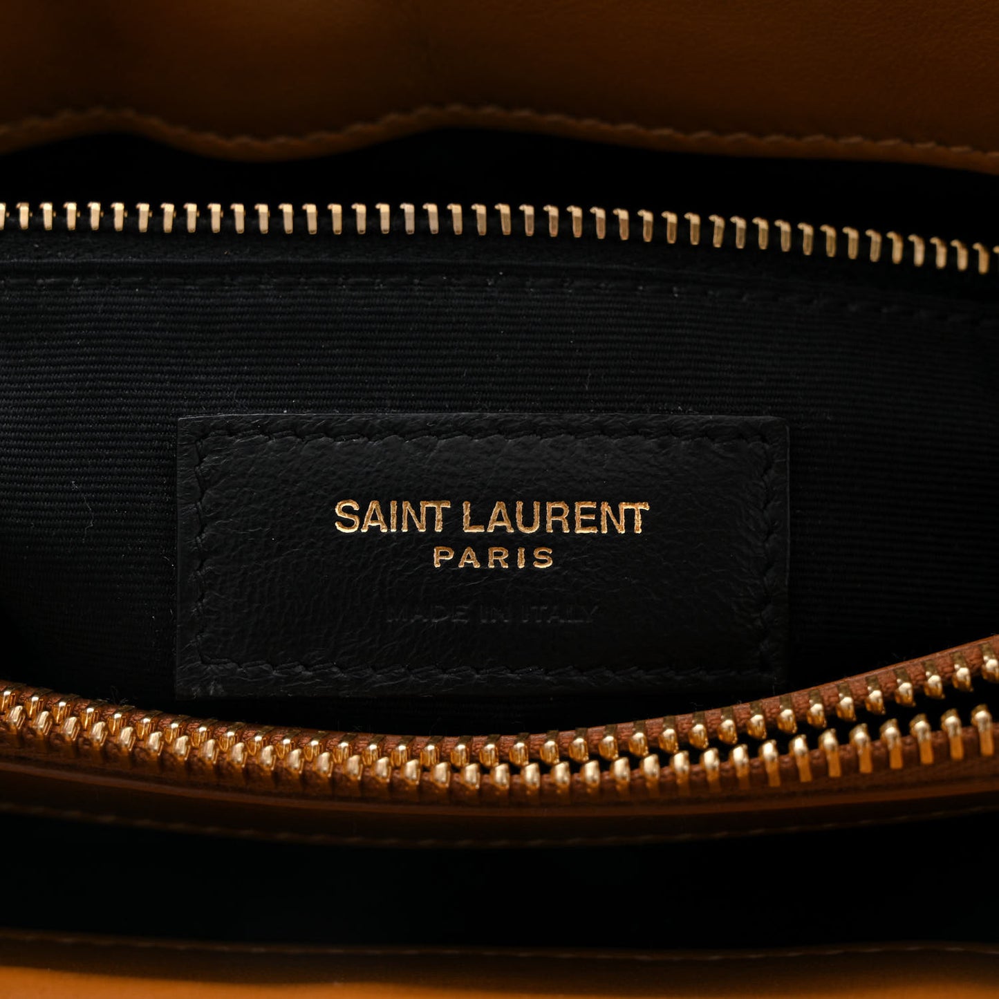 Calfskin Y Quilted Monogram Medium Loulou Chain Satchel Natural Tan