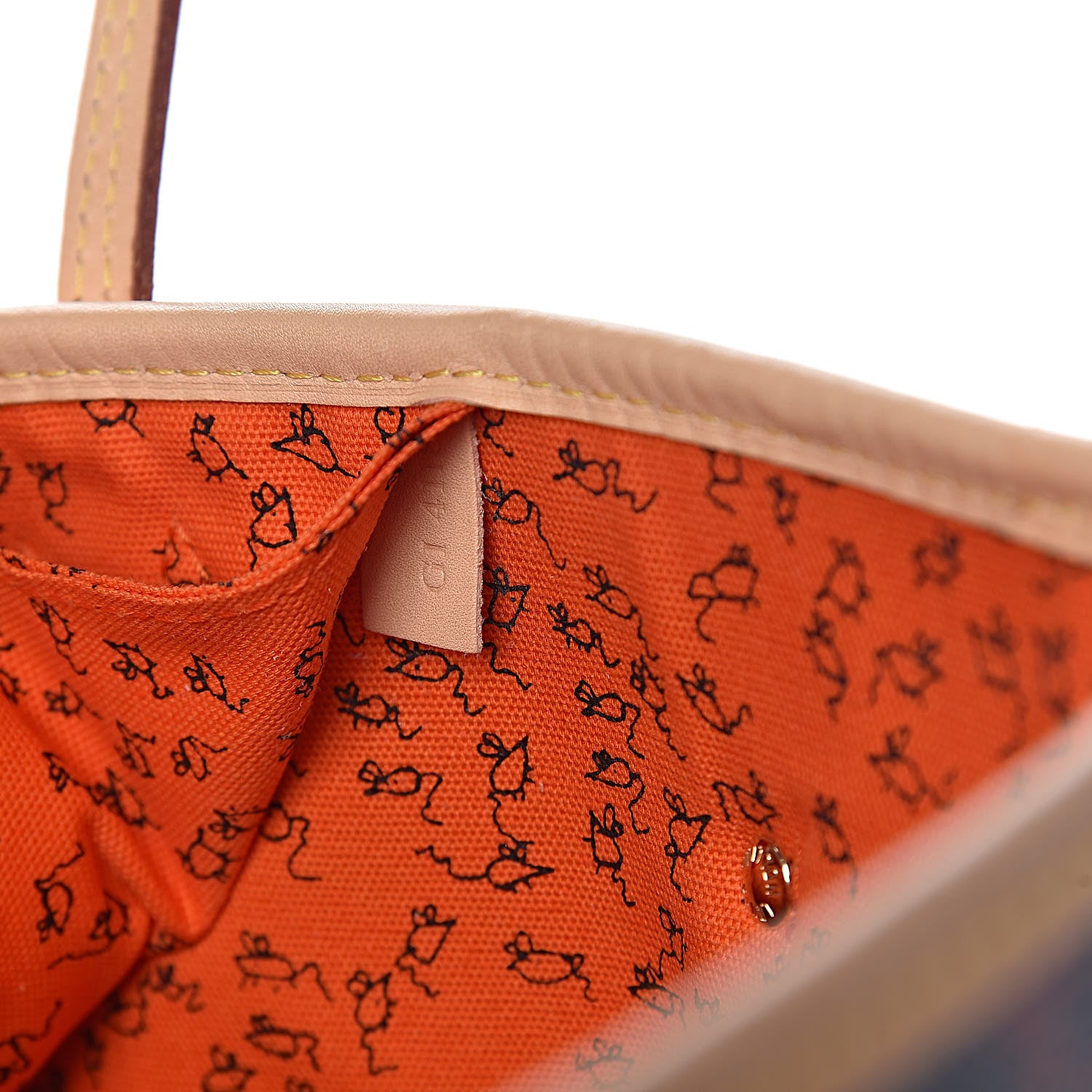 Louis Vuitton Catogram Neverfull MM Marron 8 of 12