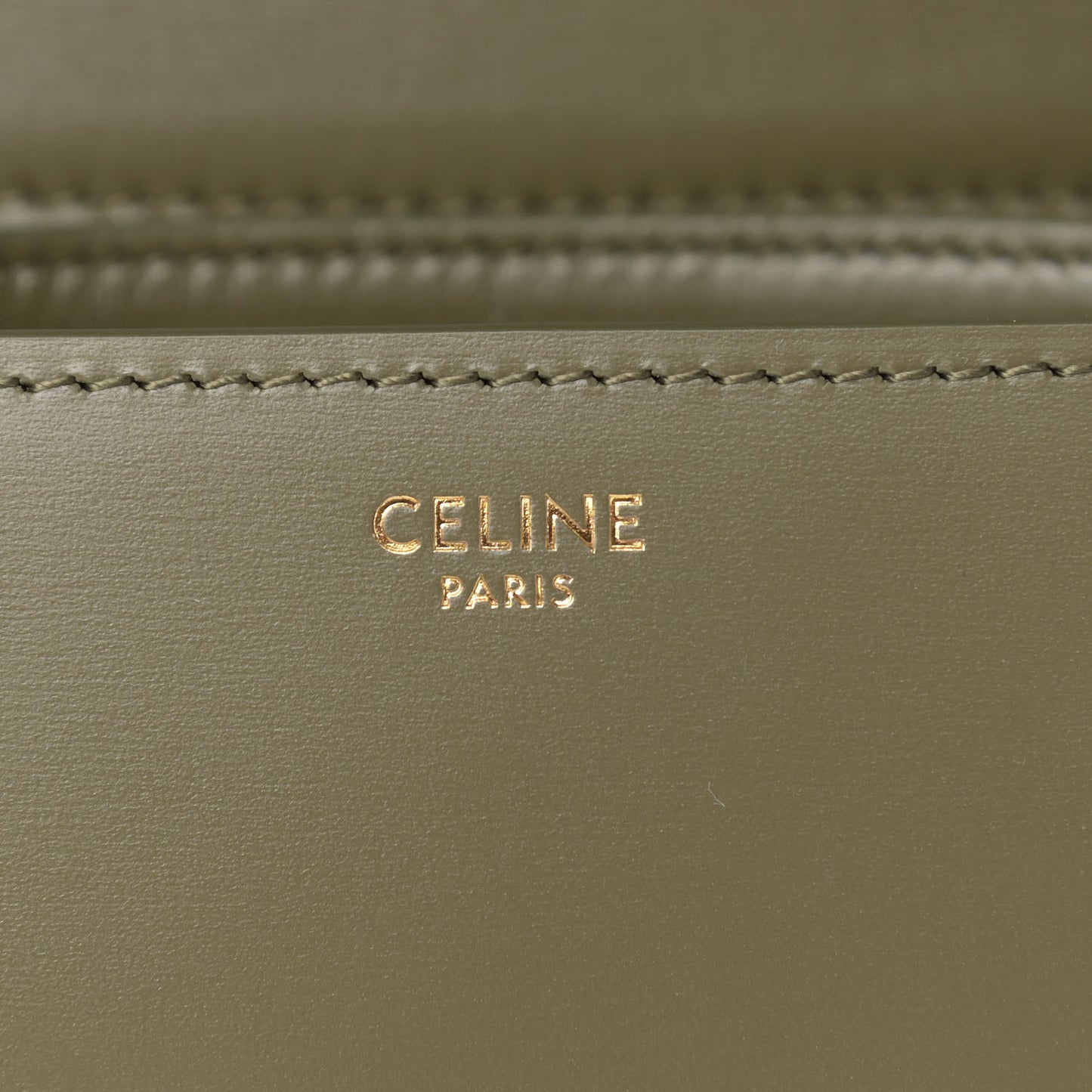 Box Calfskin Small Classic Box Flap Bag Army Green
