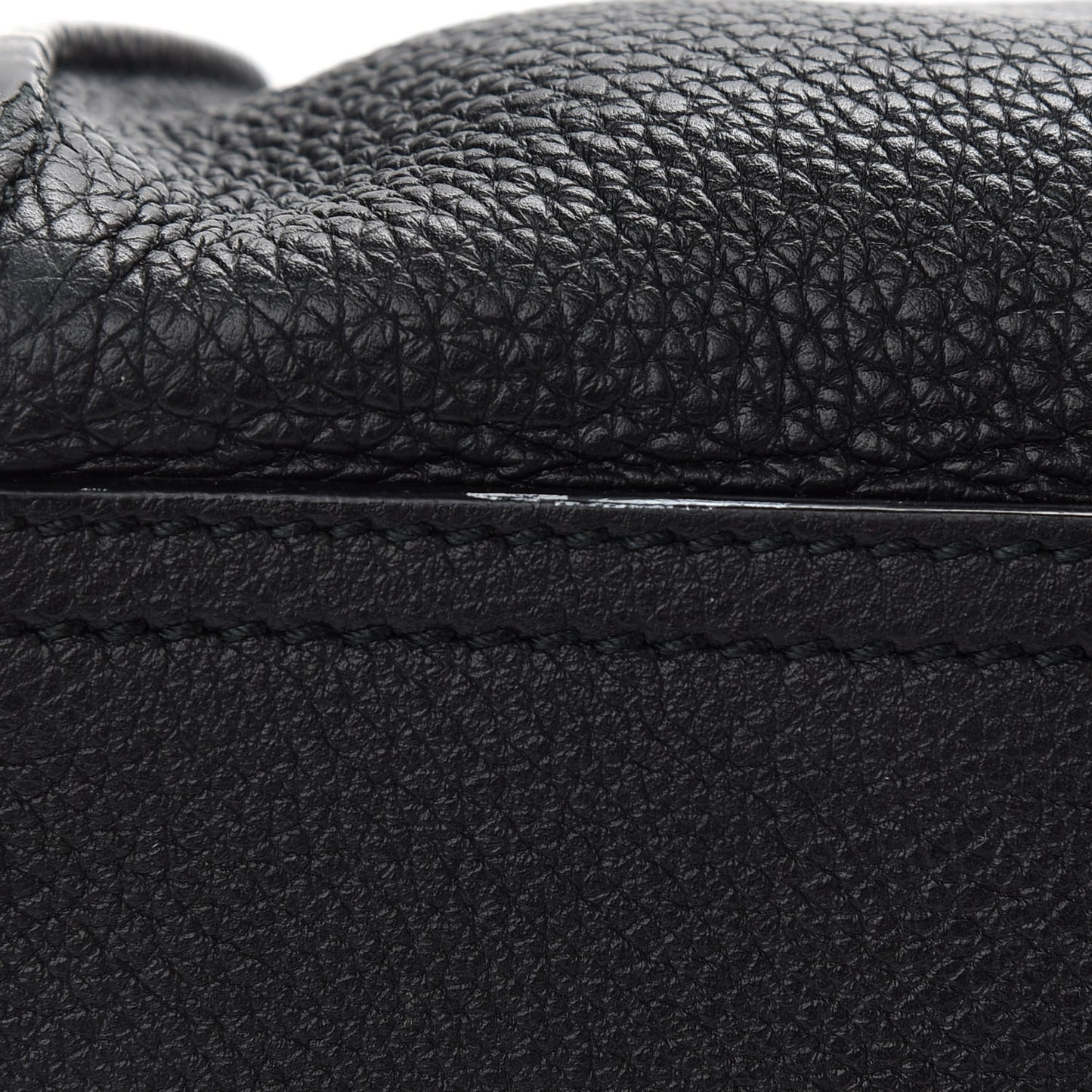 Soft Calfskin Small Jackie Top Handle Bag Black