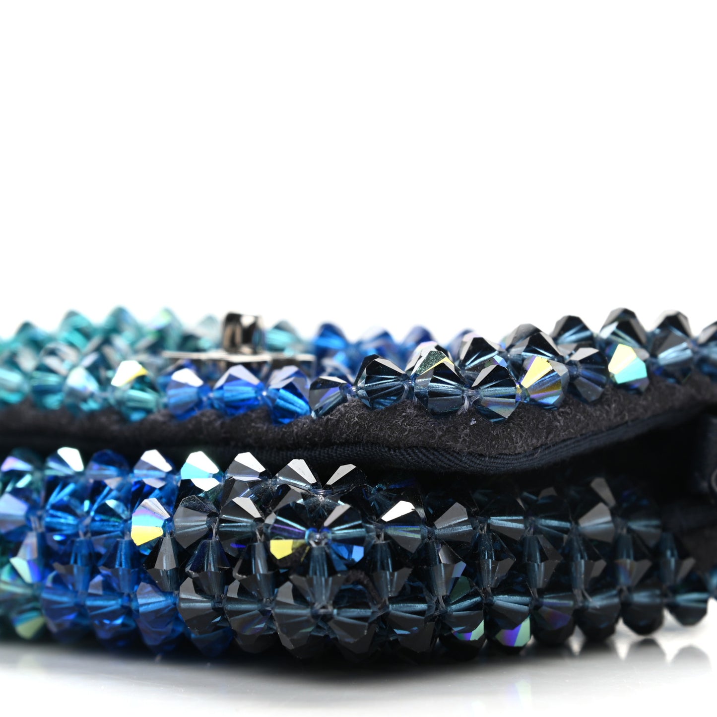 Crystal Mini Flap Blue Green